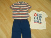 Jungen Sommer Set Gr.110 3 Tlg. Hemd Shirt Shorts C&A Palomino Bayern - Kaufbeuren Vorschau