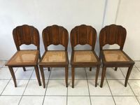 4 Antike Stühle mit Geflecht,Jugendstil Esszimmer-Küchenstühle Saarland - Völklingen Vorschau