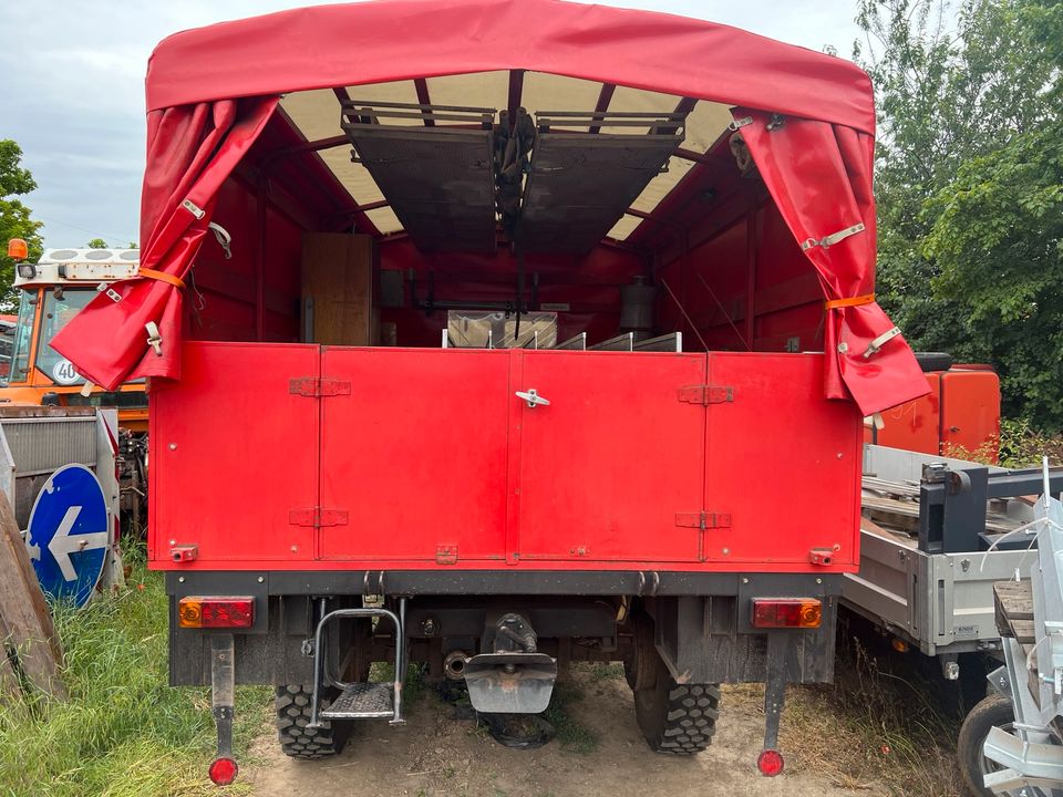 Robur LO Feuerwehr ELLO LF8/TS8 IFA ALLRAD DDR W50 TÜV 2024 in Osterweddingen