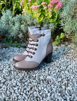 Neu ❤️ Hush Puppies Zaren Leder Stiefeletten 39 creme taupe Nordrhein-Westfalen - Marl Vorschau