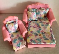 Barbie Sofa/Bed und Chair/Lounger / vintage / 80er, 90er Jahre! Hamburg-Mitte - Hamburg Borgfelde Vorschau