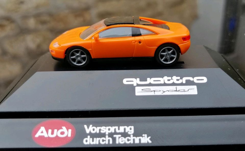 Audi Quattro Spyder, RIETZE Modell 1:87, in Uffenheim