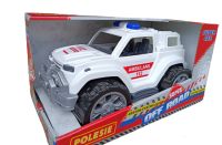 Spielzeug Auto Krankenwagen Off Road Polesie Super Car Jeep 1:43 Baden-Württemberg - Epfendorf Vorschau