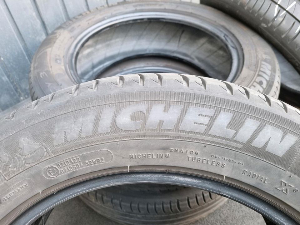 #515# 4 Sommerreifen Michelin 215/60 R17 96H 4,8 & 3,6mm DOT 2015 in Halle