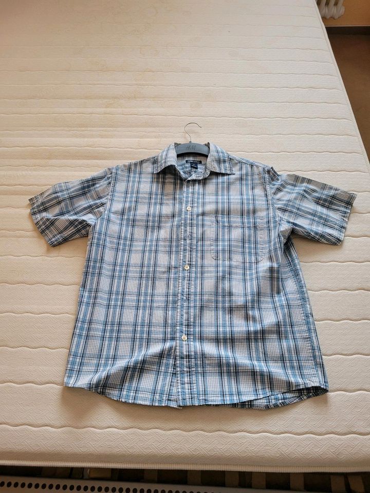 Hemd Ausgehhemd H&M L.O.G.G. Gr.S Shirt blau Karo in Berlin