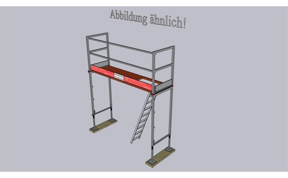 Gerüst Komplettpaket 11qm - Länge 2,57m - Arbeitshöhe 4,30m  20qm in Eschenburg