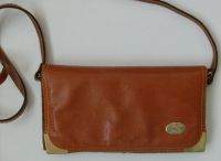 Italien Damen Ledertasche Handtasche braun Clutch 80er,echt Leder Nordrhein-Westfalen - Castrop-Rauxel Vorschau