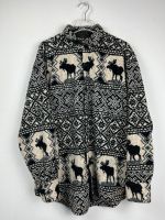 Vintage Fleece Sweatshirtjacke - Retro Jacke - Oldschool - Gr. XL Niedersachsen - Neuenhaus Vorschau