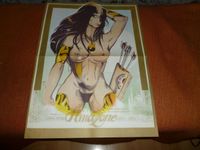 Poster: Amazone. Sieben-Farben-Druck von Original-Lithografie Hessen - Wetzlar Vorschau