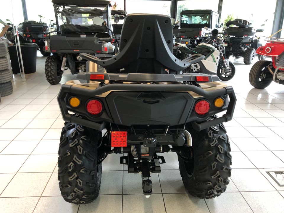 ODES PATHCROSS 650 ccm 53PS 39KW V2 LWB GOLD MATT Quad UTV ATV in Waldmohr