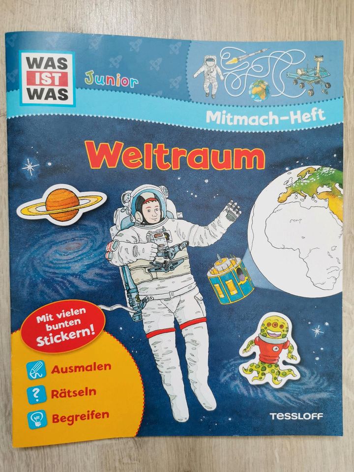 Mitmachheft Weltraum Astronaut in Delbrück