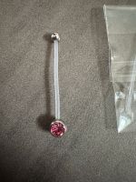 Schwangerschafts Piercing Bauchnabelpiercing pink Plastikstab Bayern - Straubing Vorschau