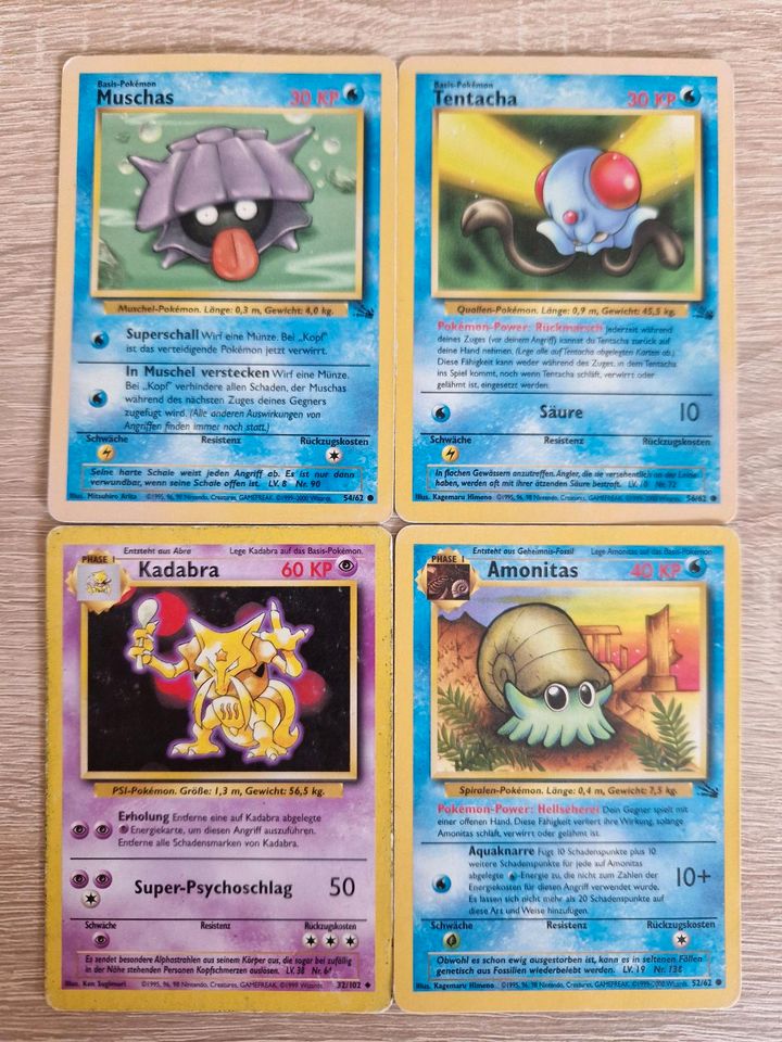 Pokemon Karten - 1999 in Düsseldorf