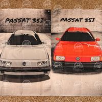 Vw passat b3 35i flagge fahne banner neu 60x90cm Aachen - Kornelimünster/Walheim Vorschau