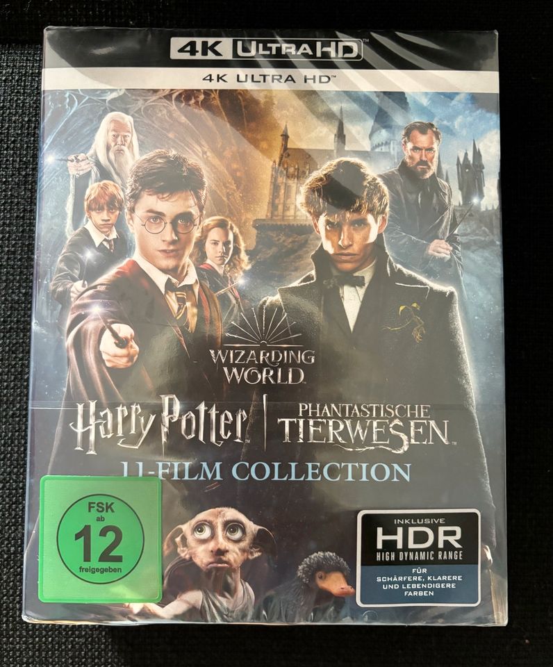 Harry Potter Phan Tierwesen Wizarding World 11-Film 4K Collection in Hamburg
