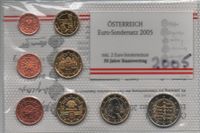 KMS Österreich Sondersatz 2005  UNC im Blister, siehe Bild. Lesen Niedersachsen - Selsingen Vorschau