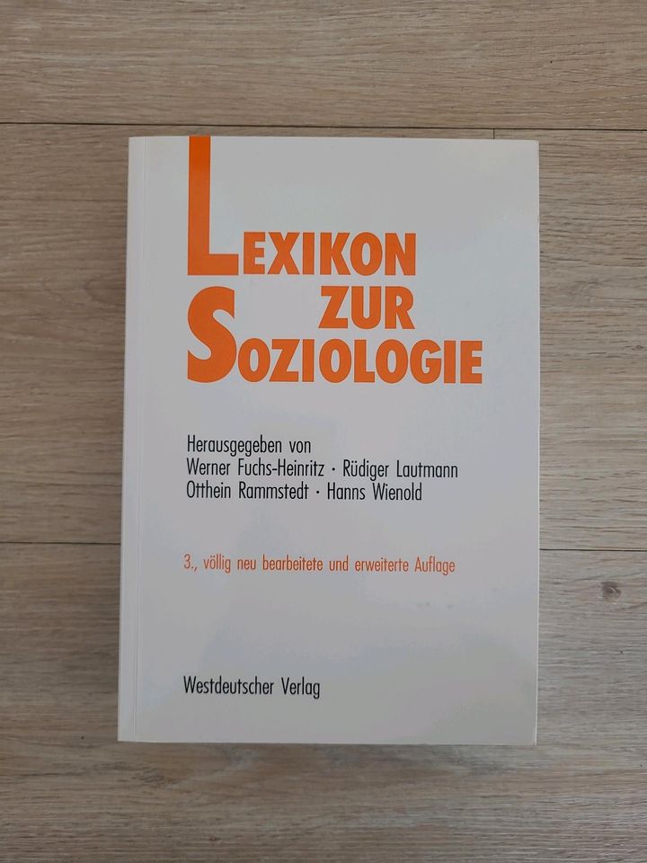 Lexikon zur Soziologie 3. Auflage in Ratingen