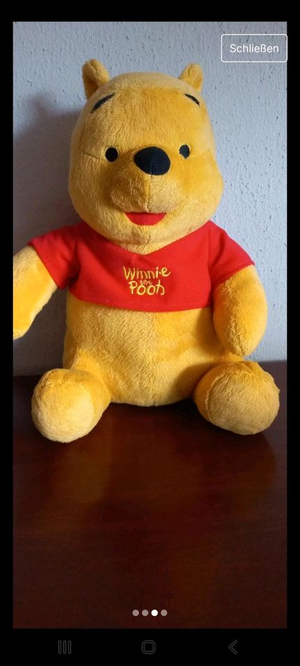 Winnie Pooh Spielzeug Fischer Price spricht und singt in Konz