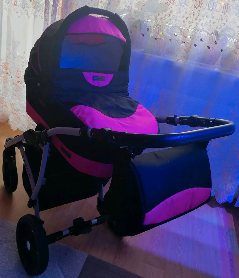 Kombikinderwagen BabyLux mit viel Zubehör in Rostock