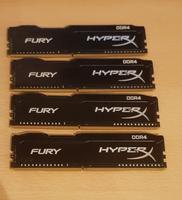 DDR4 HyperX Fury 2133 PC4-17000U 4GB x4 Hessen - Flörsheim am Main Vorschau