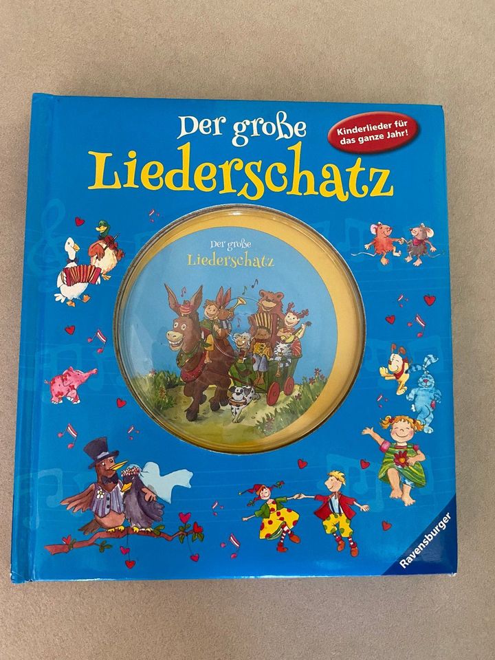 Kinderbuch, Lieder,Der große Liederschatz v. Ravensburger ohne CD in Düsseldorf