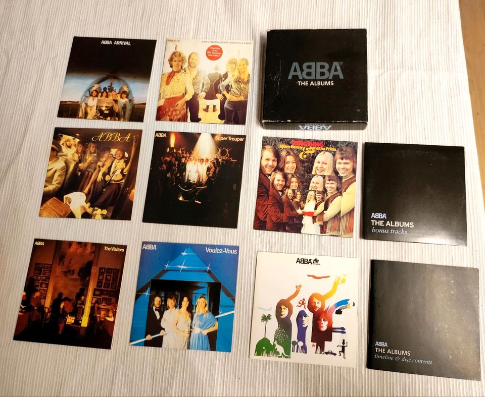 ABBA - The Albums 9 CDs  in Box Set und Booklet in Meschede