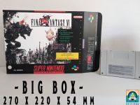 BIG BOX - Final Fantasy 6 - SNES SUPER NINTENDO Verpackung Hannover - Südstadt-Bult Vorschau