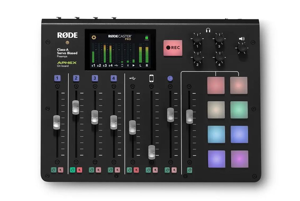 RodeCaster Pro Bundle Tragbares Podcast Production Studio mit Mik in Wismar (Meckl)