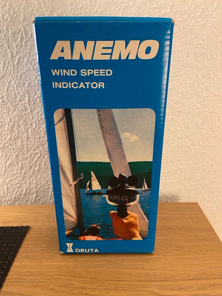 Windmesser von Anemo Deuta , unbenutzt, mit OVP in Celle