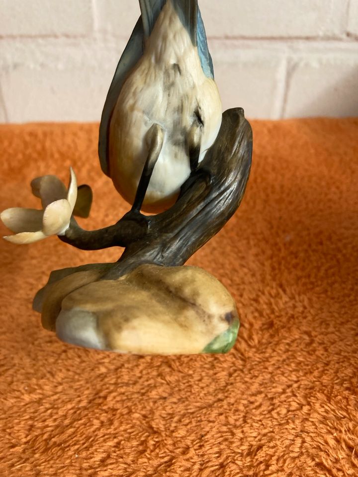 Eastern Bluebird Porzellan Vogel Dekoration Figur in Krefeld