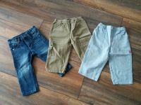 3 Stück Hose Jeans Junge Baby Gr. 80 Sachsen-Anhalt - Wischroda Vorschau