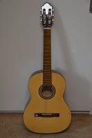 Gitarre  inkl. Tasche + Fußstütze + Plektren + Stimmgerät Niedersachsen - Harsum Vorschau