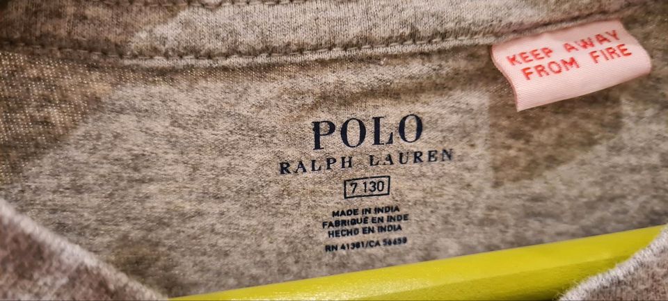graues Langarmshirt von Ralph Lauren  **top Zustand** in Gerbrunn
