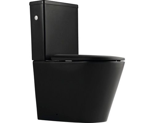 Jungborn spülrandlose WC-Kombination FLORIEL schwarz matt mit WC- in Garbsen