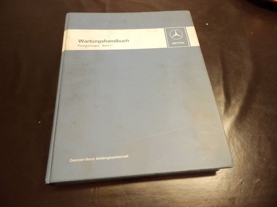 Werkstatthandbuch Mercedes W 100 107 114 115 116 123 M 130 180 MB in Wittstock/Dosse