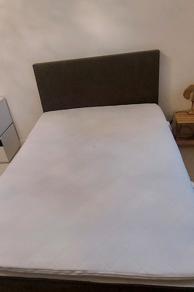 Boxspringbett 140x200cm (Braun) in Hamburg