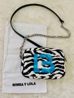 Bimba Y Lola Tasche Umhängetasche Tiger Print schwarz weiß Berlin - Mitte Vorschau