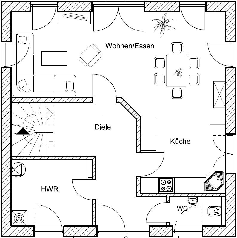 Eine Stadtvilla mit reizvollem Charakter und moderner Einrichtung (NEUBAU 2024) - Boren in Boren