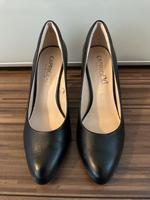 High Heel Pumps echt Leder schwarz, 38, Caprice premium wie neu!! Schleswig-Holstein - Kaltenkirchen Vorschau