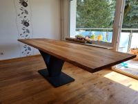 Esstisch Massivholztisch Tisch Eiche mit Ansteckplatten Nordrhein-Westfalen - Mönchengladbach Vorschau