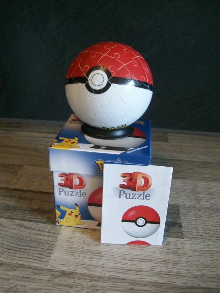 Pokemon Pokeball 3D Puzzle Puzzleball in München