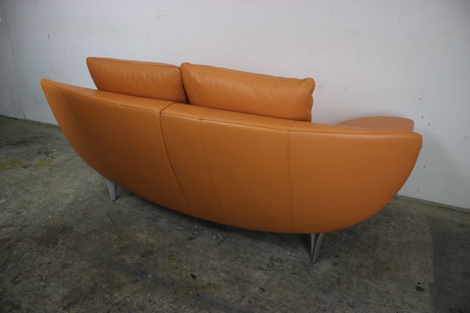 Rolf Benz Sofa Modell 1600 Echteder Orange Zweisitzer Couch in Berlin