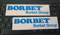 2 x BORBET Group Aufkleber Sticker # TipTop & günstig Niedersachsen - Scheden Vorschau