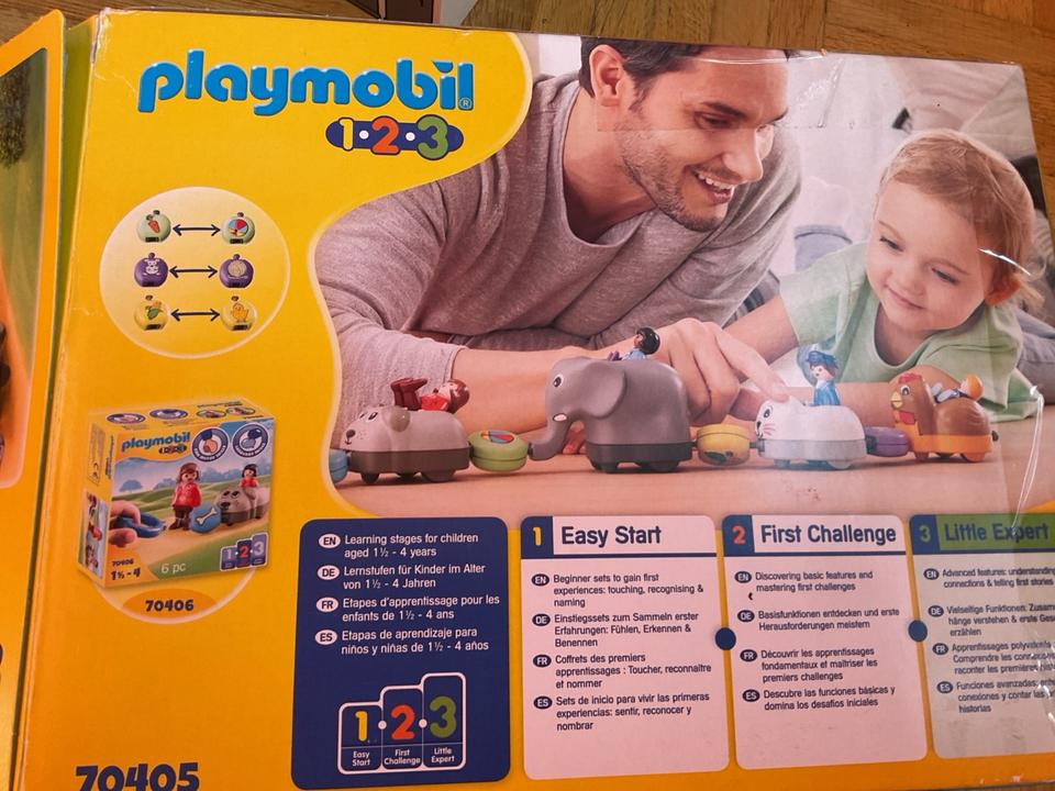 Playmobil 123 Konvolut Autos, Flugzeug, Kindergarten, Rakete, Zug in Heilbronn