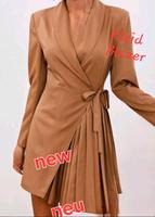 Kleid Blazer Rüschen S braun gold bronze neu Rheinland-Pfalz - Rhens Vorschau