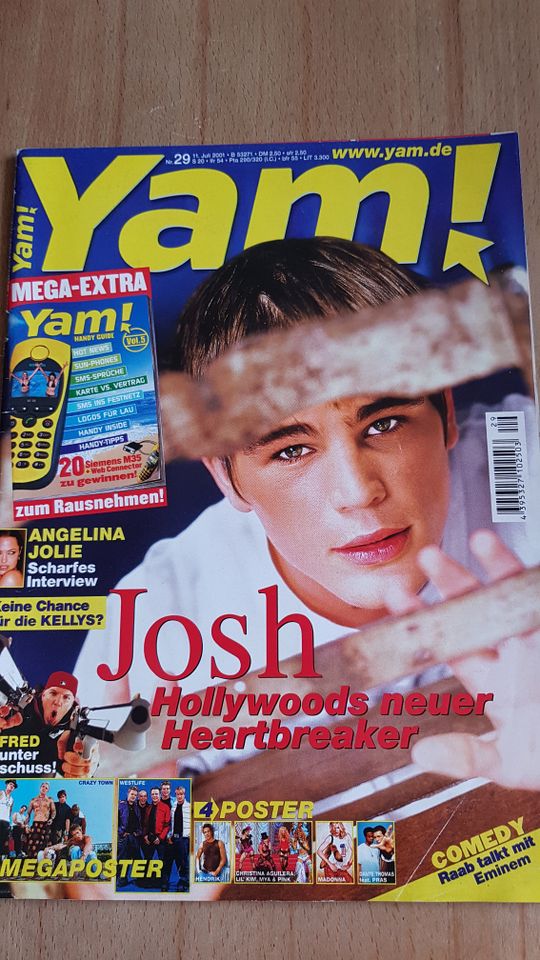 Vintage Zeitschrift YAM! von 2001 Nummer 29 vom 11 Juli in Albstadt