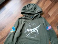 Nasa Hoodie Größe 158/164, oliv Nordrhein-Westfalen - Salzkotten Vorschau