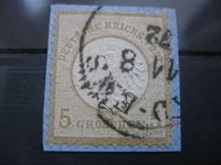 Briefmarken Deutsches Reich MiNr. 6 gestempelt Baden-Württemberg - Konstanz Vorschau