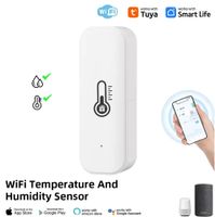 Wifi Thermometer Hygrometer Tuya Smarthome Alexa Wlan Sensor WiFi Niedersachsen - Edemissen Vorschau