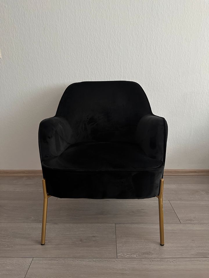 Sessel, schwarz in Burbach